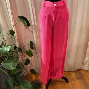 Current Air Pink Wide Leg Pants